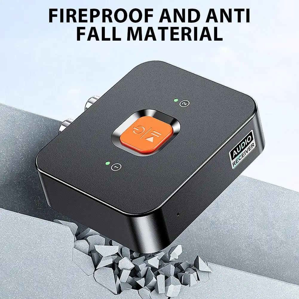 

Аудиоприемник Tebe Bluetooth 6,0, 3,5 мм, Aux RCA, беспроводной стерео-музыкальный адаптер, двойное подключение для телефона, усилителя, консоли Mi P9R4