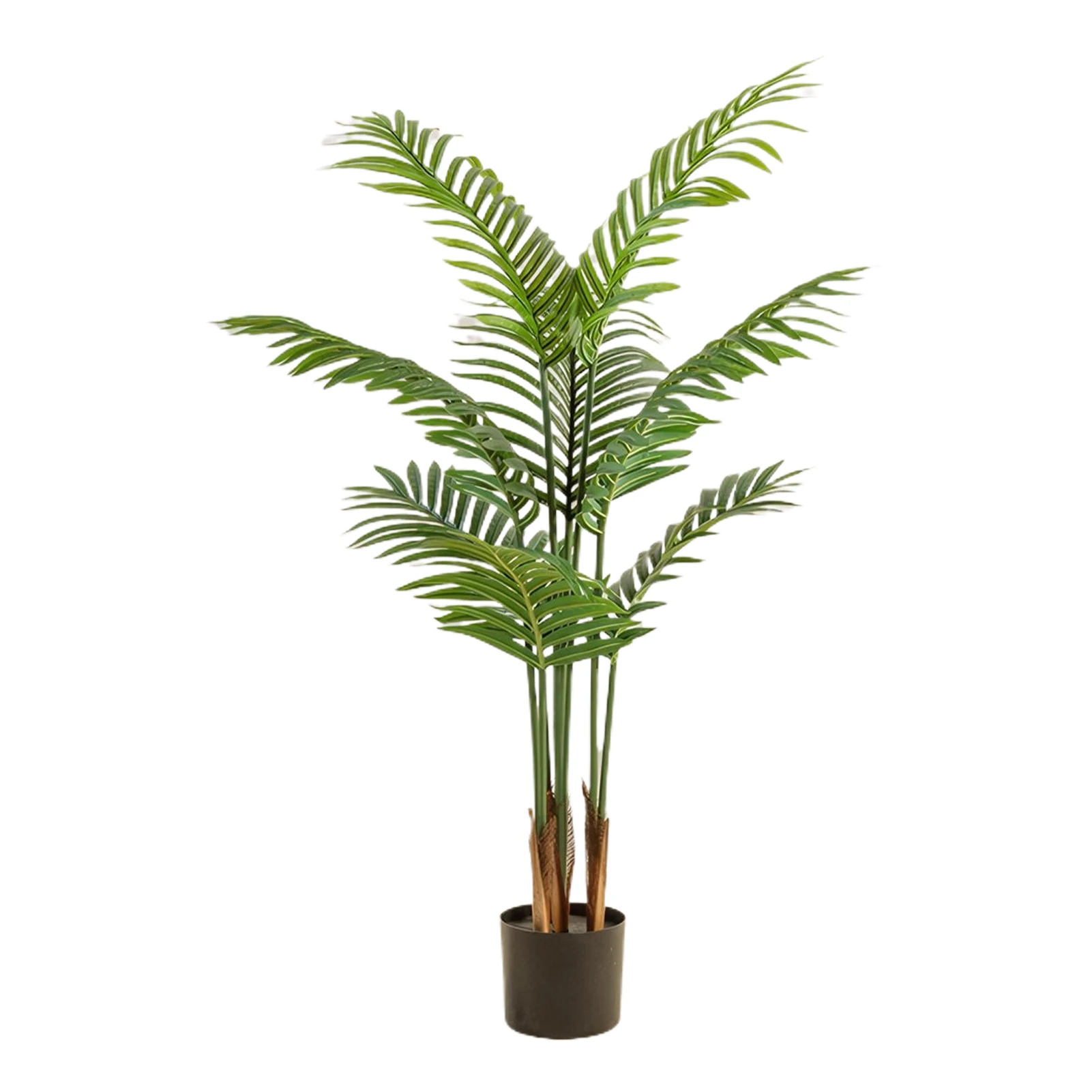 

ABS Low Maintenance Fakes Plant For Outdoor Home Garden Realistic Appearance Artificial Palm Tree 0.8m18 leaves