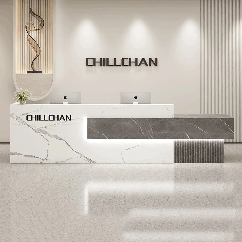 

Display Modern Reception Desks Shop Beauty Luxury Bar Long Hotel Restaurant Reception Desks Display Mostrador Lounge Furniture