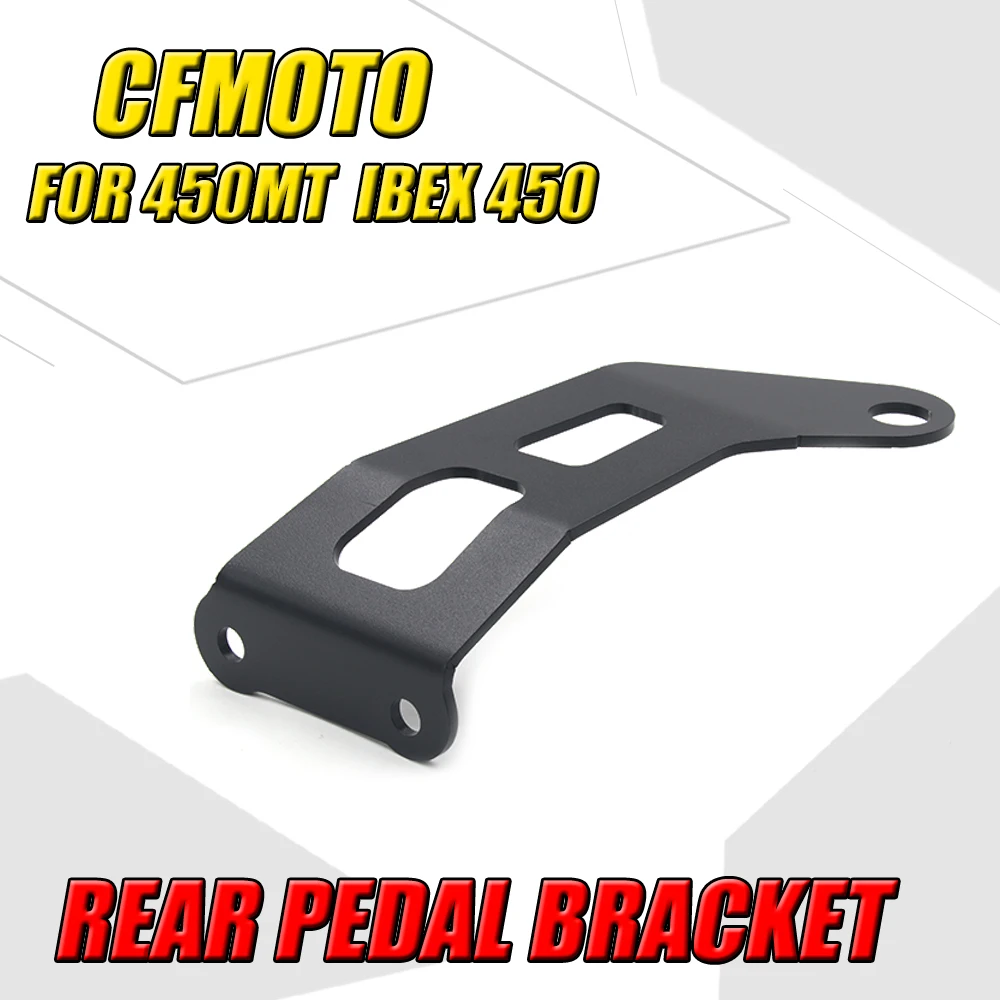 

Motorcycle Rear Foot Rest Blanking Plates For CFMOTO 450MT Exhaust Bracket Footpegs Holder Hanger Accessories FIT CF 450MT