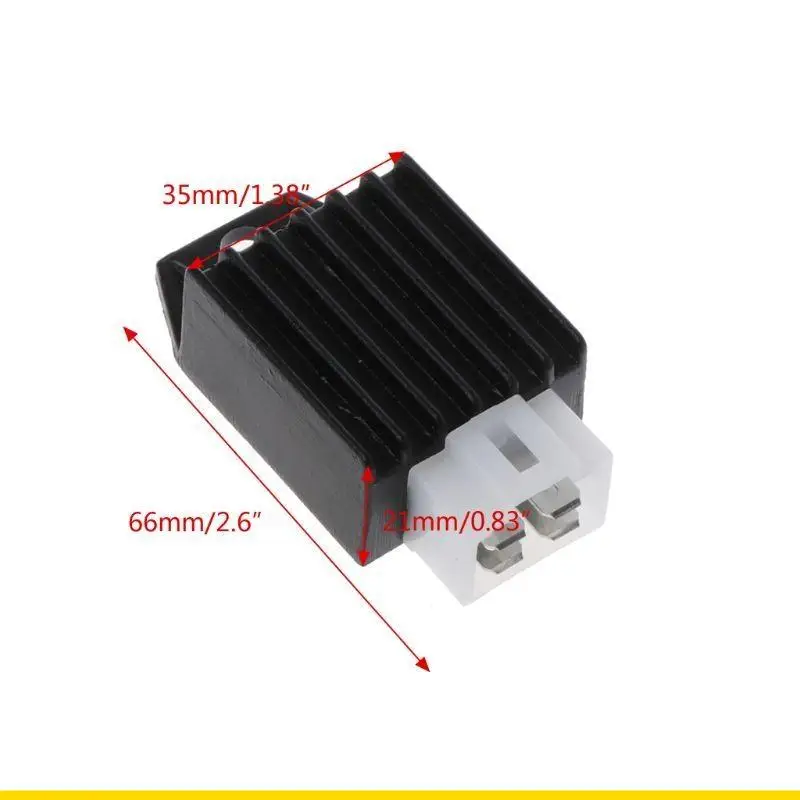 SZCH 4 Wires Regulator Rectifier for Moped ATV GY6 50 150cc Dirt Bike Scooter