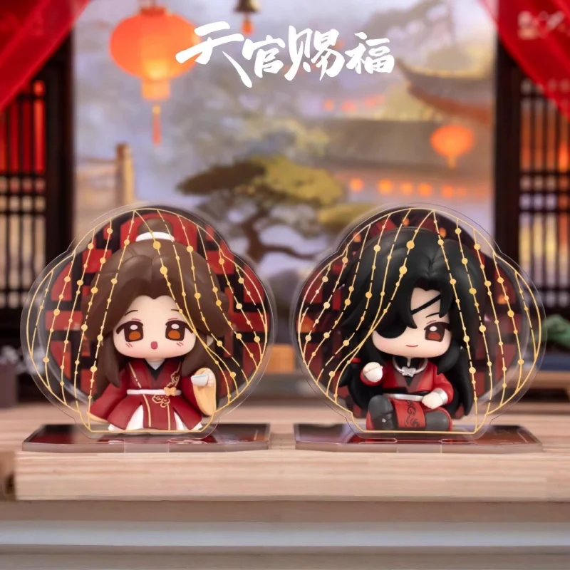 

Pre Sale Genuine Heavenly God Blesses The People Classmates Same View Series Anime Tian Guan Ci Fu Xie Lian 8cm PVC Model Toys