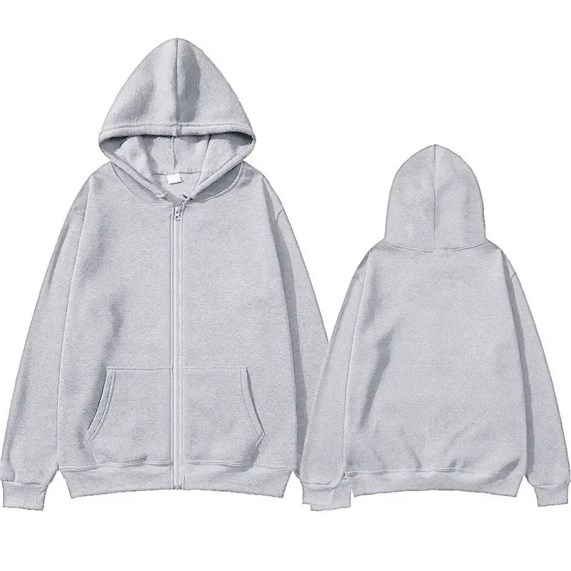 Hot-selling Arrival Casual Hooded Zipper Sweatshirts for Men and Women Comfortable and Breathable Sports Clothes