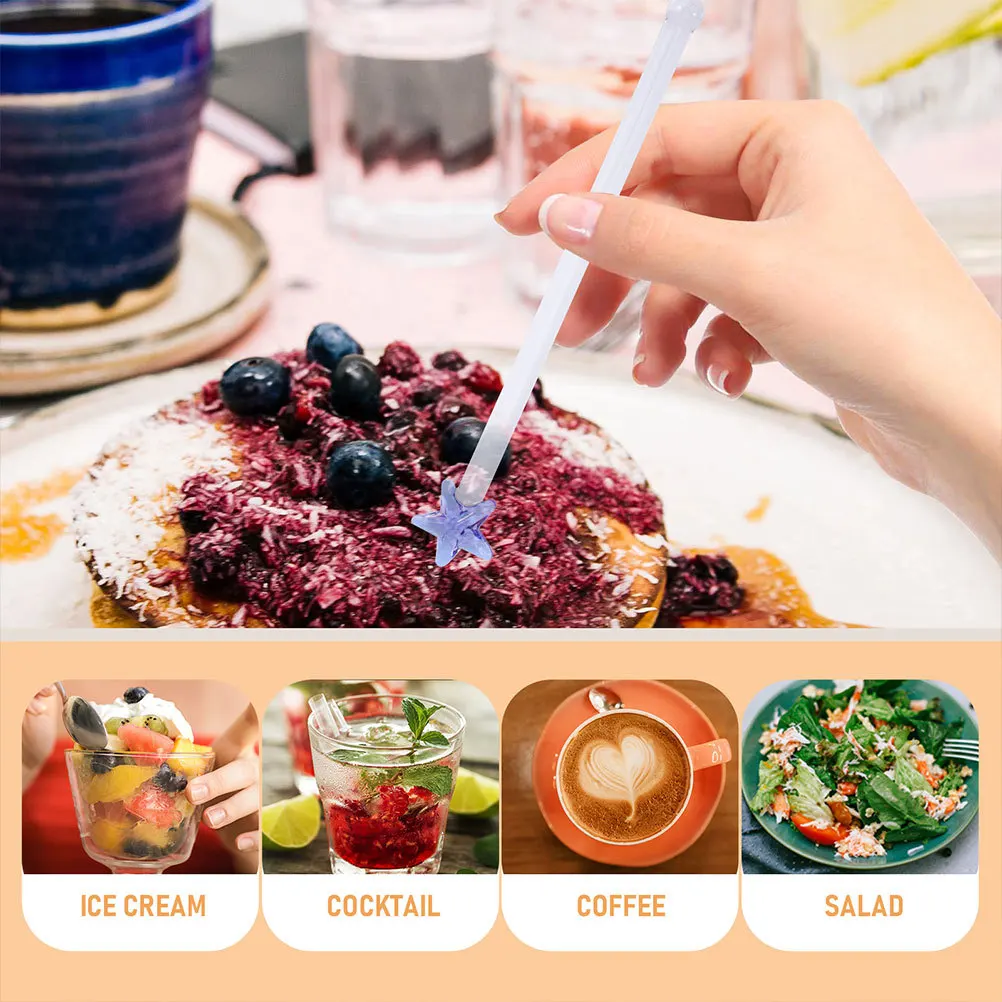 

3Pcs Glass Stirring Rods Smooth Drink Mixers for Coffee Cocktails Milk Juice Bar Kitchen Restaurant Party Wedding Supplies