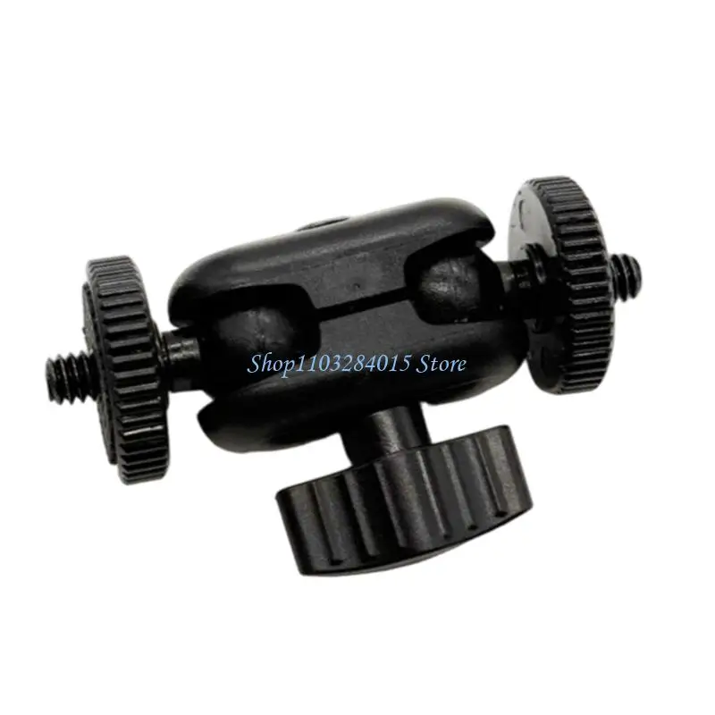 R6FF Secure Action Camera Clamp for Bike Applications with Strong Grip and 360 Swivels for Dynamic Photography