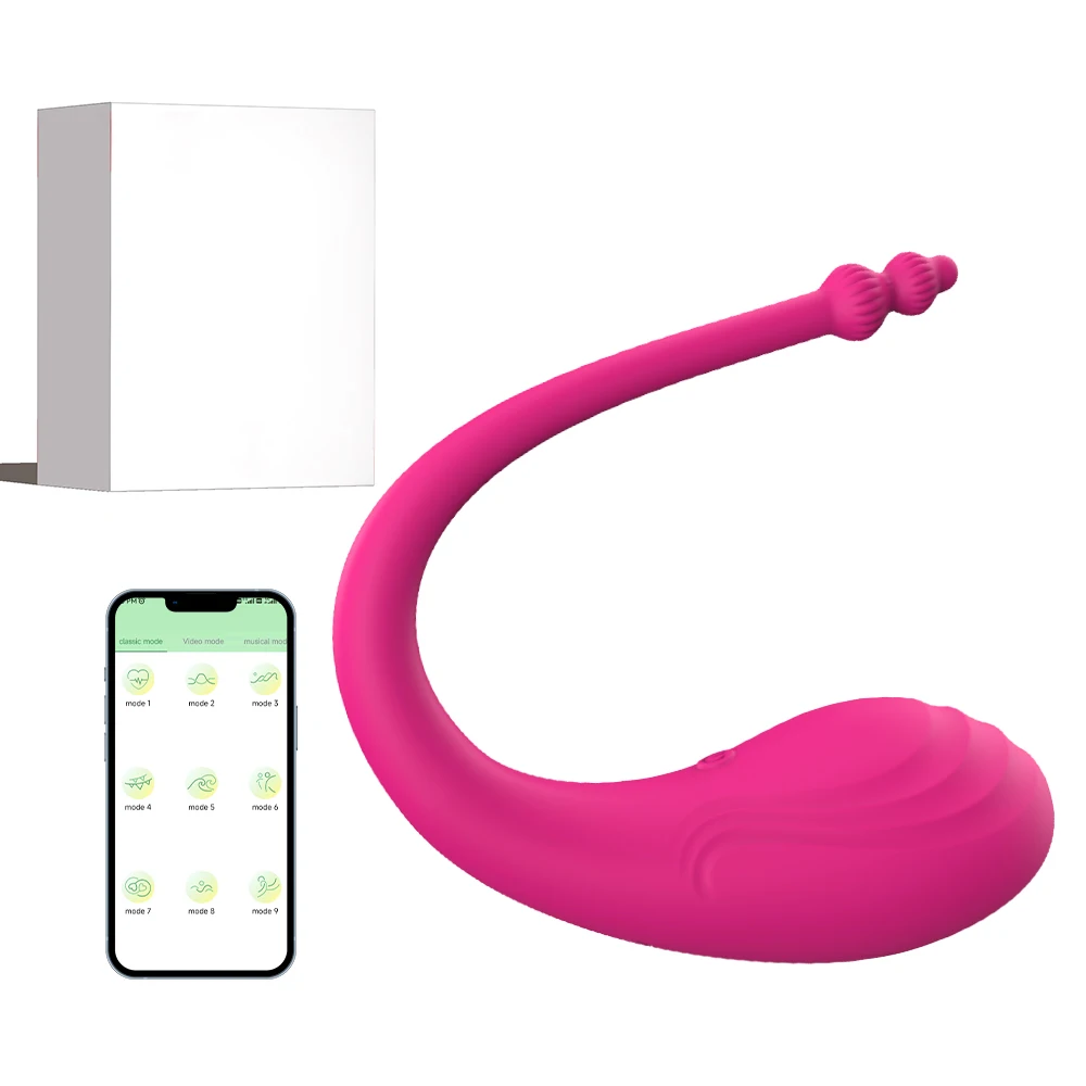 APP التحكم الهزاز المهبلي G Spot 9 سرعة الشرج تهتز البيض مدلك يمكن ارتداؤها محفز الكبار الجنس لعب للنساء الأزواج #6