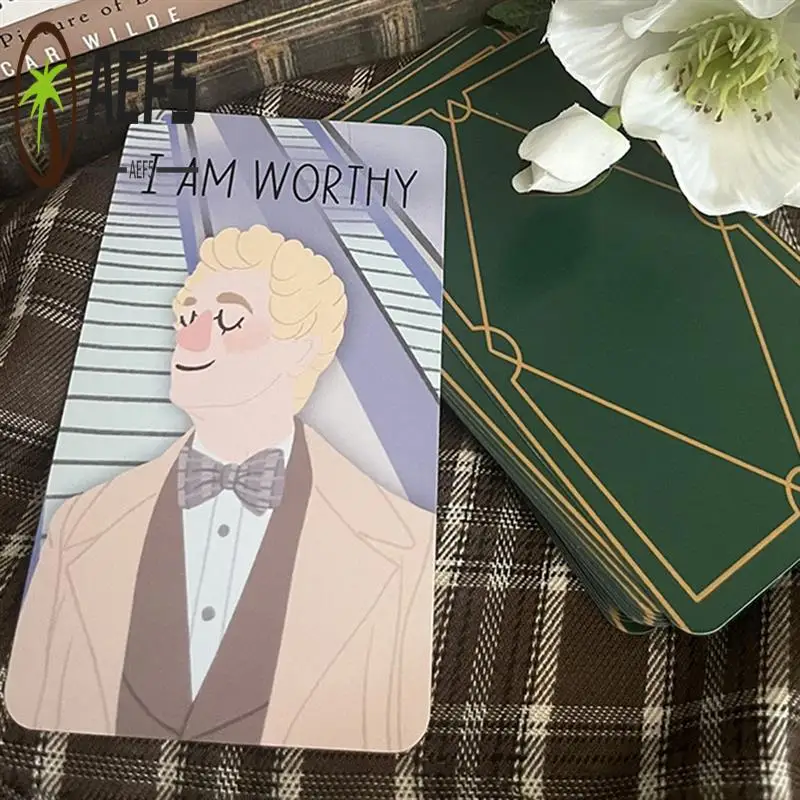 

AEF5-20 шт. фэнтезийная комедия, хорошие знамения, подтверждающая колода, пророк, прекрасная фигура, Таро, гадание, карты пророчности Таро