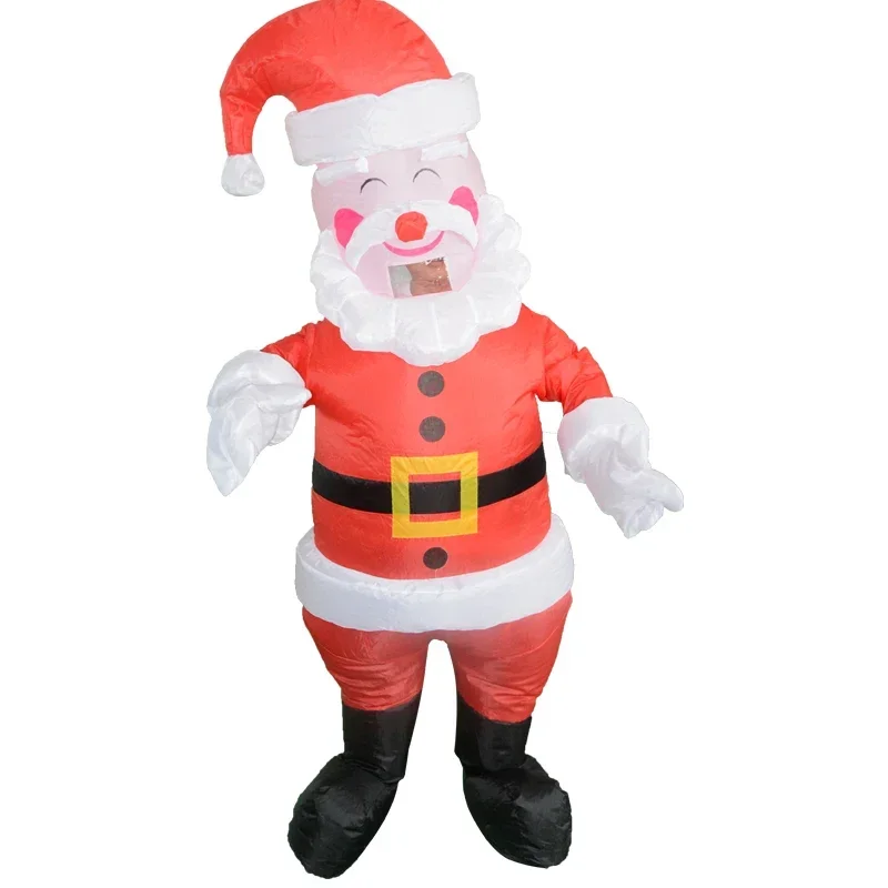 Price Christmas Costume Holiday Party Costume Santa Claus Hug Man Christmas Inflatable Suit