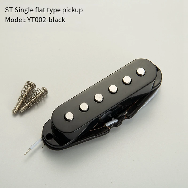 Single Coil Pickups Guitar Pickups Plastic Wire Clip Flat Pickups Musical Instrument Accessories