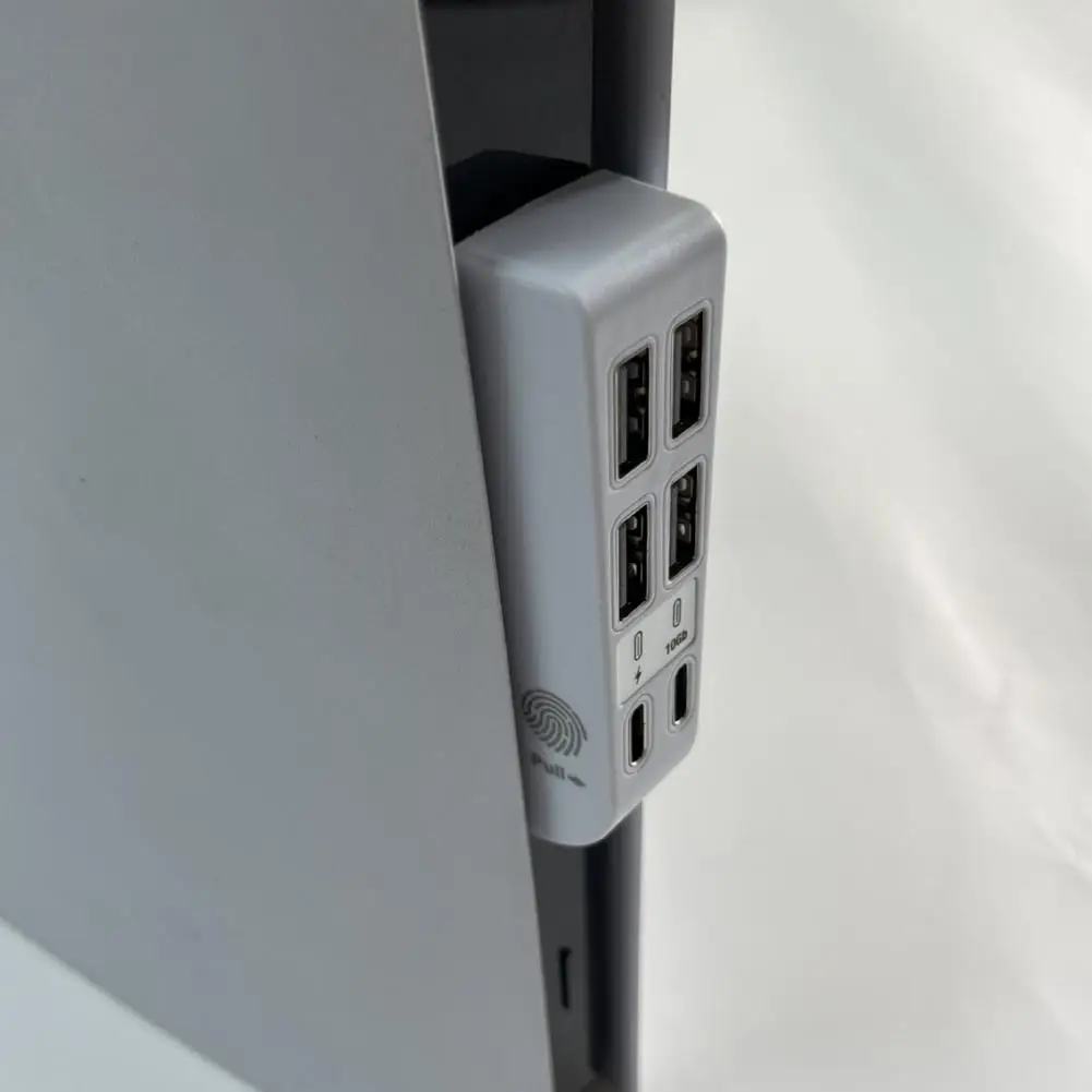 Usb de expansão de alta velocidade hub carregador extensor tipo-c usb hub ps5 fino usb hub carregador expansor dados de alta velocidade para estável