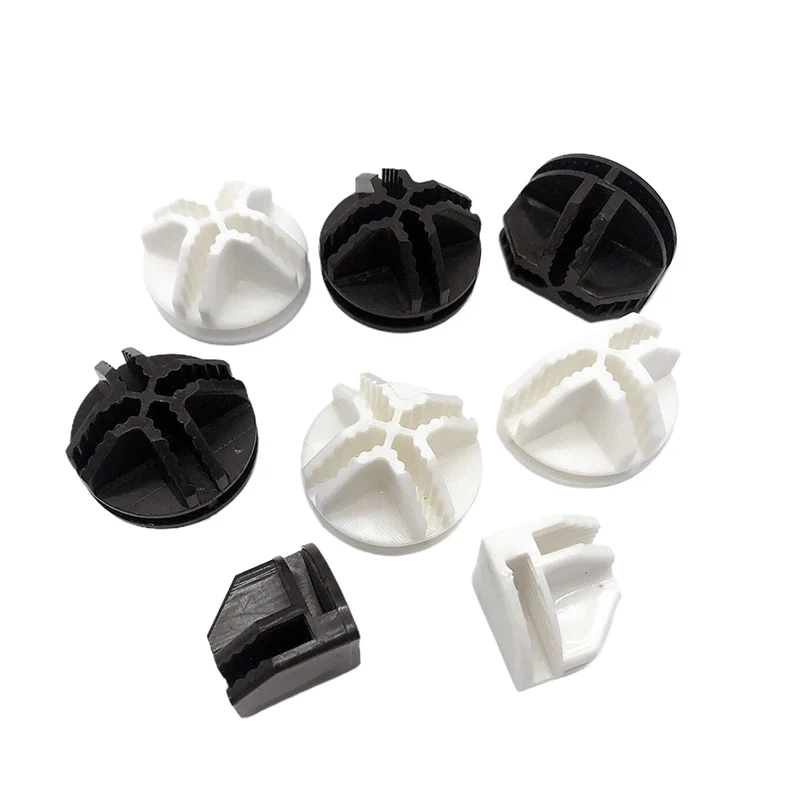 10pcs Wire Cube Plastic Connectors Wardrobe Snap Modular Organizer Closet Cabinet Box Clasp Buckle Clip