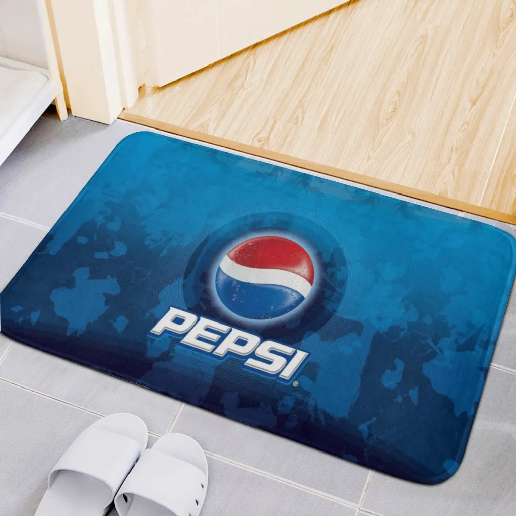 

Carpet Floor Mat Nordic Style Home Doormat Bathroom-Toilet Mats Bedroom P-Pepsi Cola Hotel Decor Mat Alfombra Rug