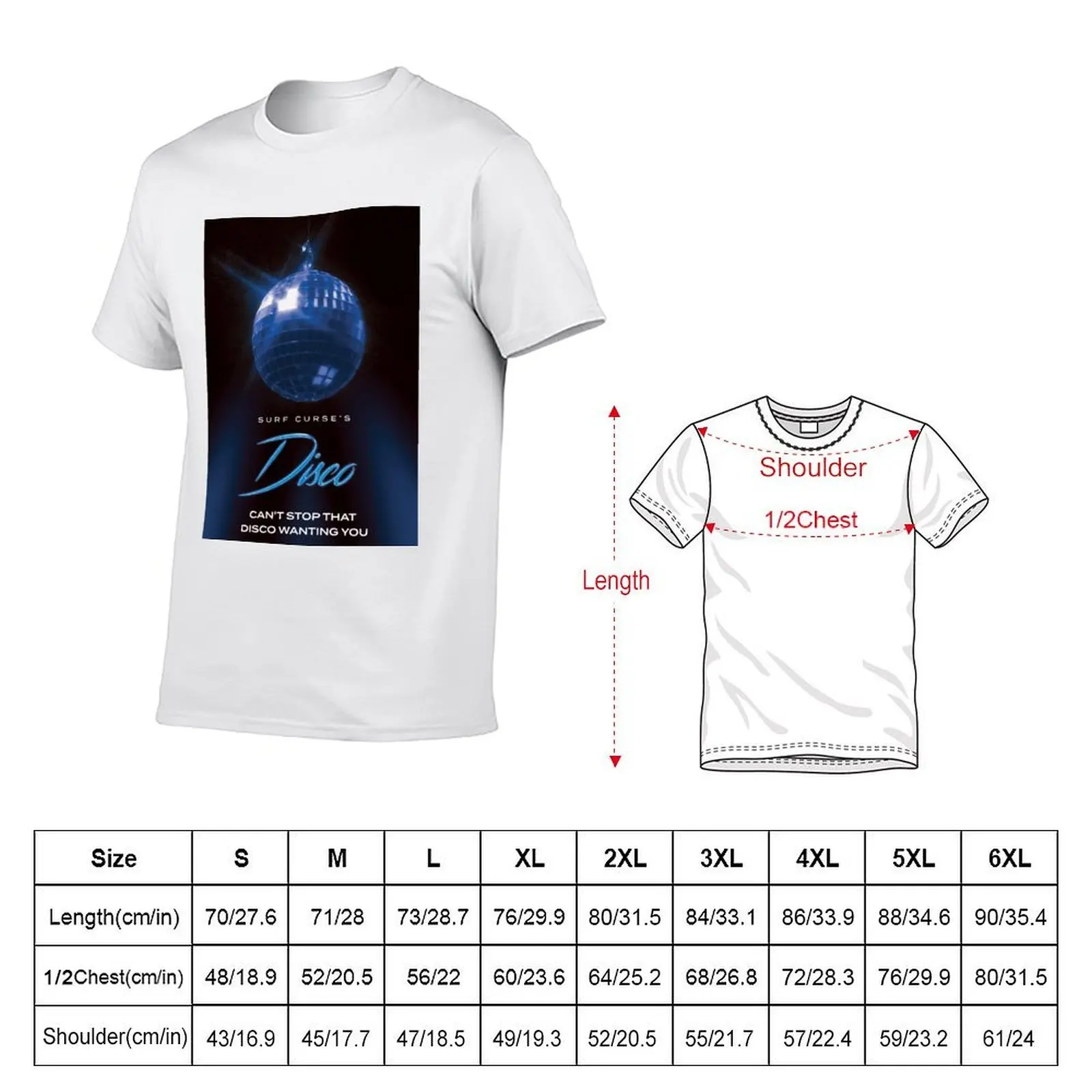 Disco by Surf Curse T-Shirt tees man clothes black t-shirts for men