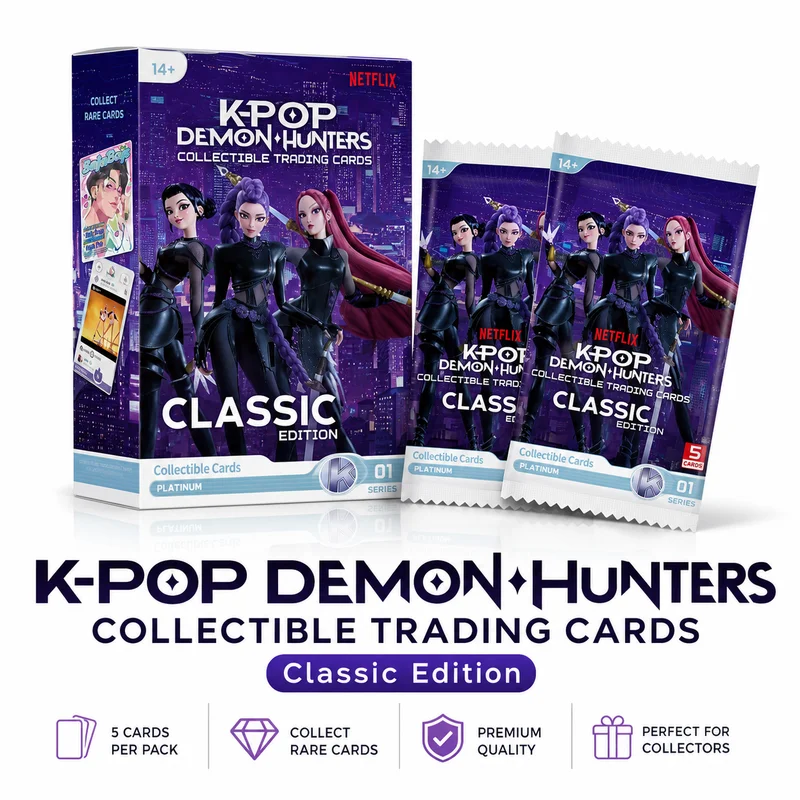 Image of Kayou K-Pop Demon Hunters Classic Edition Sammelkarten Mila Rumi Zoi Fan-Support-Karte Hobby-Sammlerstück Geschenkspielzeug