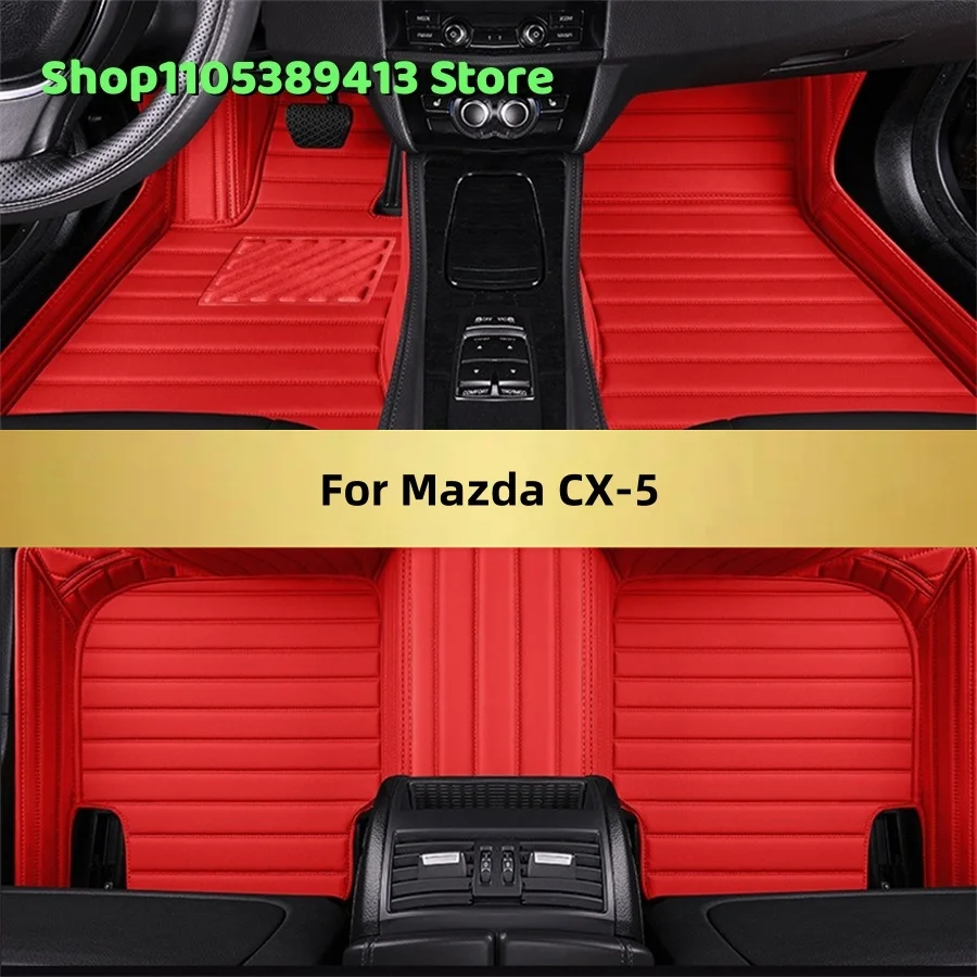 

Auto Custom Car Floor Mats For Mazda CX-5 2020 2021 2022 2023 2024 2025 2026 2027 2028 Car Mat Accessories Mats Carpets