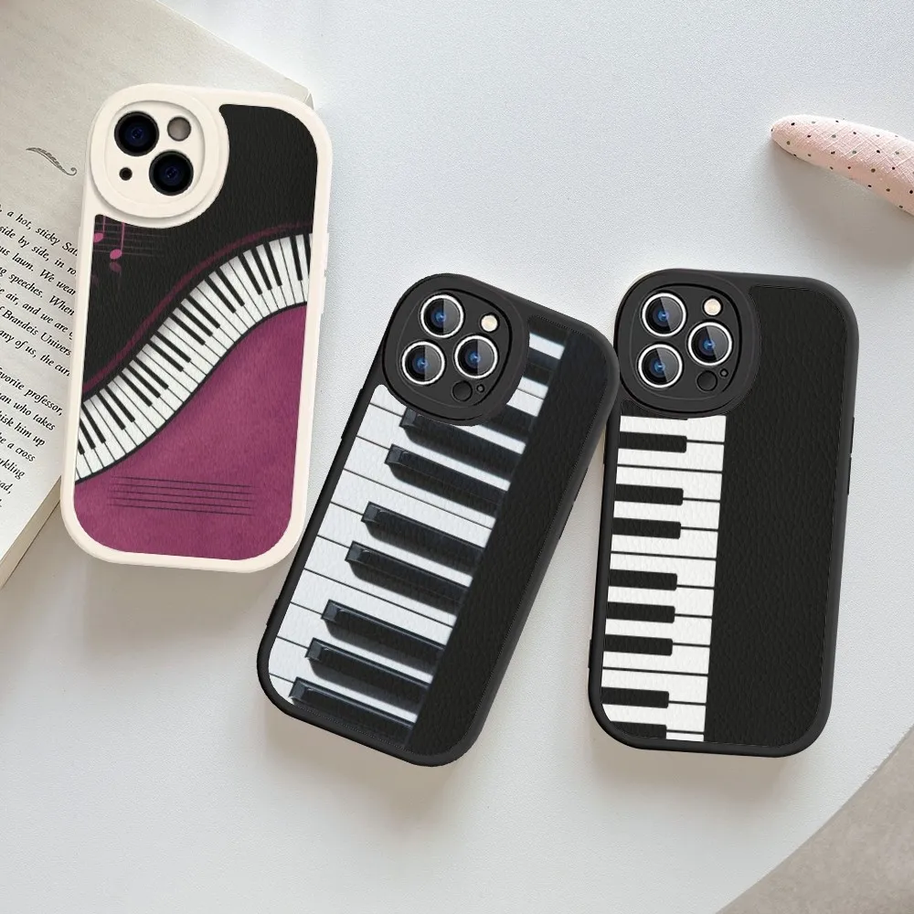 Piano Keys Is Simple Retro Phone Case Hard Leather For IPhone 16 15 14 13 12 Mini 11 14 Pro Max Xs X Xr 7 8 Piano Keys Is Simple Retro Phone Case Hard Leather For IPhone 16 15 14 13 12 Mini 11 14 Pro Max Xs X Xr 7 8