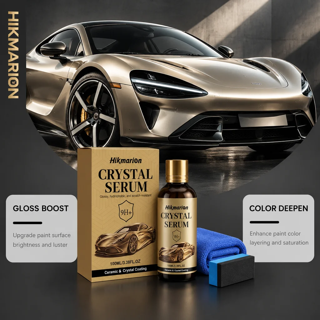 Automotive Ceramic Car Coating Kit Paint Car Paint Crystal Enhancer Resistant Fouling Scratch Car Polishing Coating Accessories