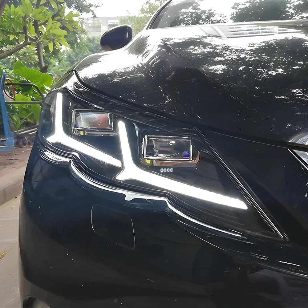 

For Toyota REIZ MARK X 2010-2012 LED Car Front lamps Assembly Upgrade Dual Projector Lens Hot Sale Auto Headlights Accessories