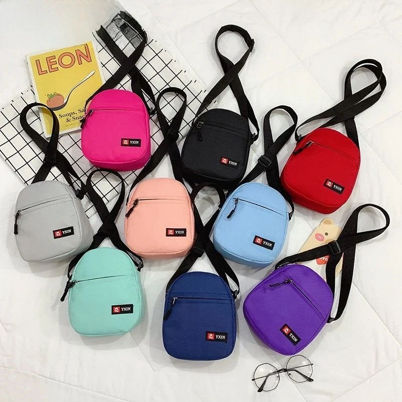 

Canvas Phone Bag Crossbody Bag for Men And Women Sli Trendy Student Favorite Versatile Small Bag Spring 2026