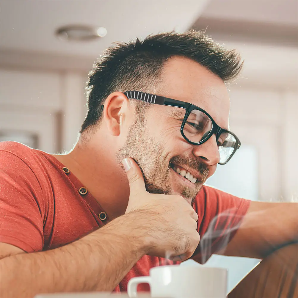 

8Pcs Premium Silicone Eyeglass Arm Sleeves Anti-Slip Ear Cushions Temple Protectors for Thin Thick Frames Easy Install All-Day