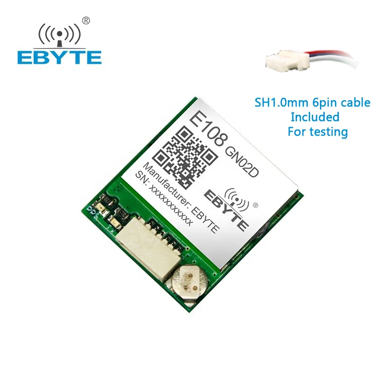 GPS Module EBYTE E108-GN02D 10Hz BDS/GPS/GLONASS Multi-System Joint Positioning Wireless Module Multi-mode Satellite Position