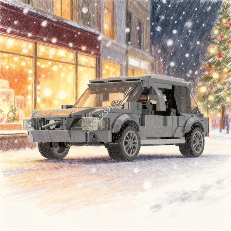 339pcs MOC City Champions Volvoeed XC Model Building Blocks Architecture DIY Idea Toys Festival Gift Education Brick