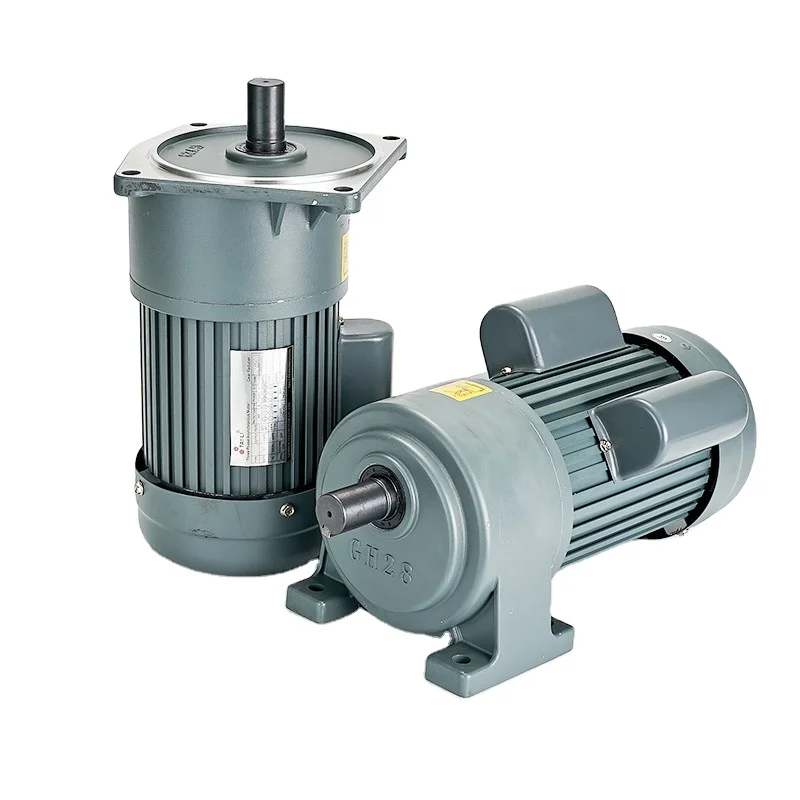 ZD Taili GPG 100w 200w 400w 750W 1500W 2200W 3700W 4000W 1phase 3 Phase Horizontal Vertical Type Small AC Helical Gear Motor