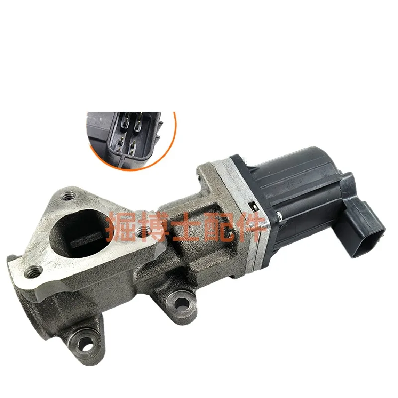 

For Hitachi ZAX EX Sumitomo Case Isuzu 4HK1/6HK1 Electronic Injection Engine EGR Valve Exhaust Valve Excavator Accessories