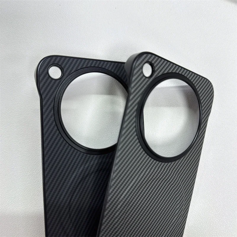 Ultra Thin Carbon Fiber Texture Magnetic Case for Magsafe Oppo Find X8 X6 Pro X7 Ultra Hard PC Frameless Cover