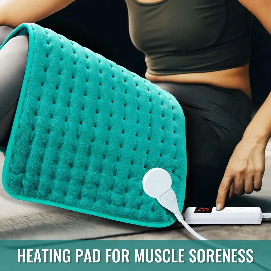 

Heating Pads for Back Neck Shoulder Pain Relief, Gifts for Women, Men, Mom, Dad, Christmas, Mothers Day, Fathers Day with Auto S