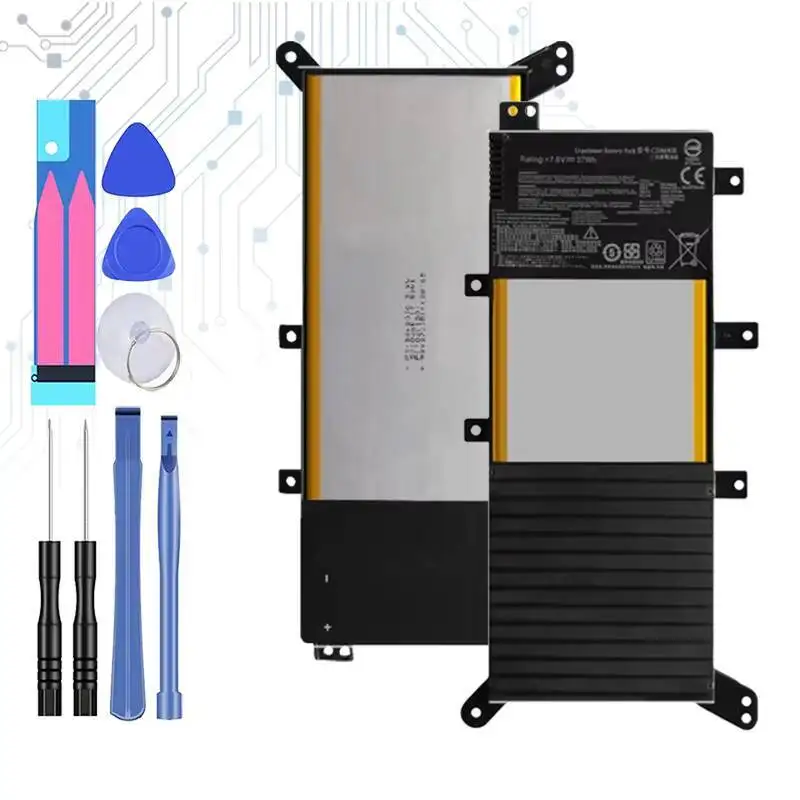 

Laptop Battery Safe For Asus Vivobook 4000 MX555 V555L V555LB V555U Nan C21N1408 Long-Lasting