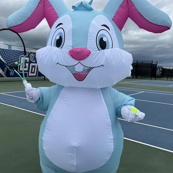 

Easter Egg Bunny Inflatable Costume Adult Cosplay Bunny Animal Costume Easter Halloween Cartoon Funny Inflatable Costume