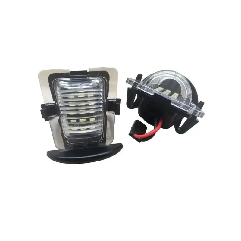2 szt. Lampki sygnalizacyjne LED Wrangler JK JL 2007-2021 Akcesoria samochodowe Uchwyt tablicy rejestracyjnej na tylny zderzak
