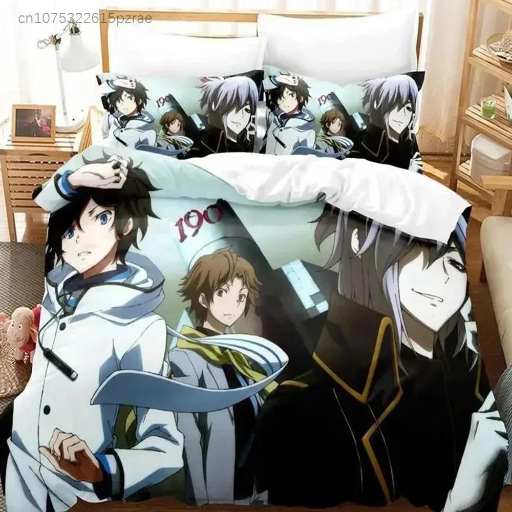 Fashion 3D Print Anime Devil Survivor 2 Bedding Set Printed With Pillowcase Bed Duvet Cover Soft Queen King Size Bedclothes Home