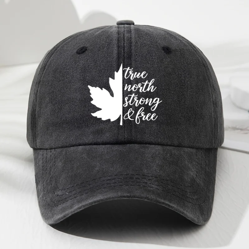 

Мягкая бейсболка с принтом «листья клена» | Универсальная регулируемая ретро-шляпа для активного отдыха | для мужчин и женщин