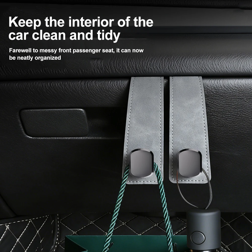 Auto-Kopfstützenhaken für Taschen, Sitzrücken-Organizer, Halterclips, Auto-Befestigungshaken, Handyhalter, Auto-Aufbewahrungshaken – Detail 7