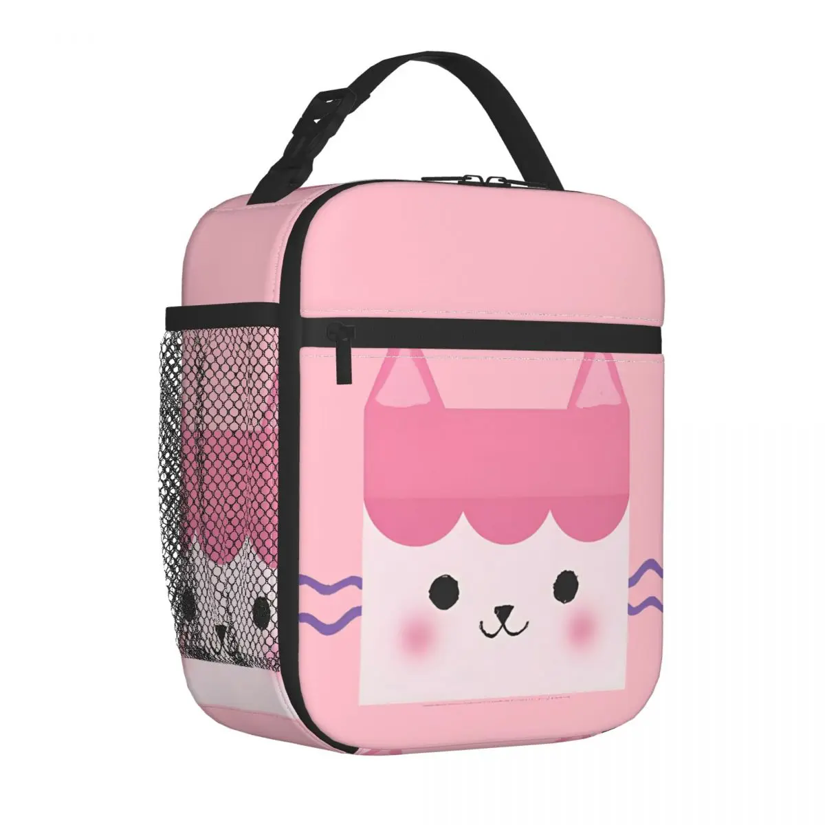 

Gabby's Dollhouse Baby Box Big Face Insulated Lunch Bag Large Lunch Container Cooler Bag Tote Lunch Box School Picnic Men Women