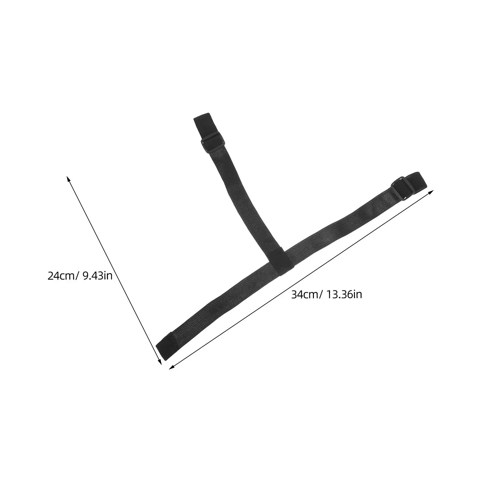 10Pcs Headlamp Strap Adjustable Elastic Band Replacement Black Forehead Light Holder Outdoor Running Hiking Headlight