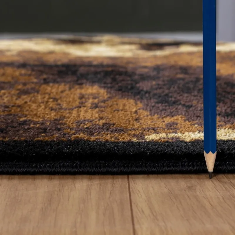 Tribes GC_YLS4008 멀티 2피트 7인치 x 7피트 3인치 남서부 지역 러그