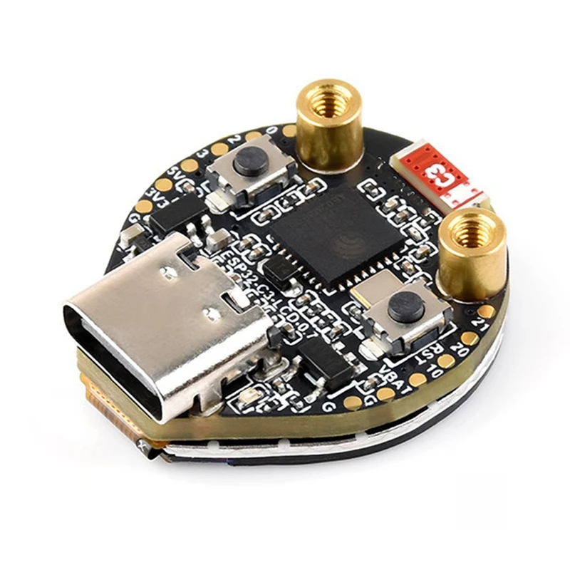 ESP32 C3 لوحة تطوير LCD مستديرة عين إلكترونية 0.71 بوصة شاشة عرض ساعة GC9A01 160X160