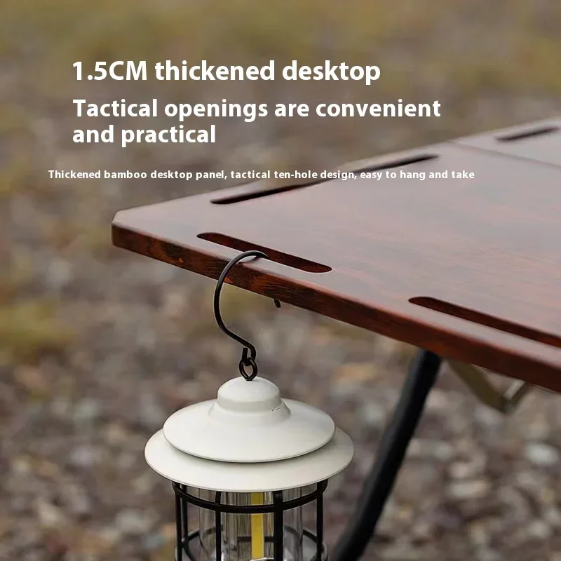 MOUNTAINHIKER Teetisch aus Aluminiumlegierung, für den Außenbereich, Camping, Butterfly, tragbarer Tisch, Stuhl, Klapptisch, hochwertige Möbel – Detail 6