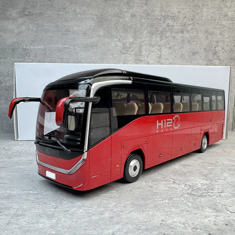 

1:36 Оригинальная модель автобуса Zhongtong H12 Super Bus из сплава