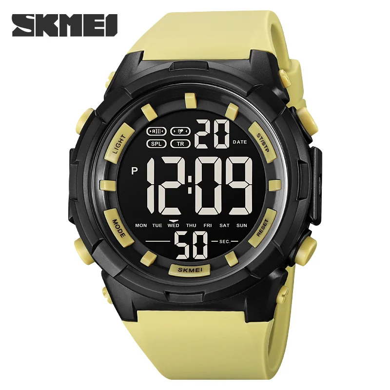 SKMEI 1845 Military Digital Watch for Men Countdown Sports Electronic Mens Wristwatches Waterproof Alarm Clock 1257 Reloj Hombre