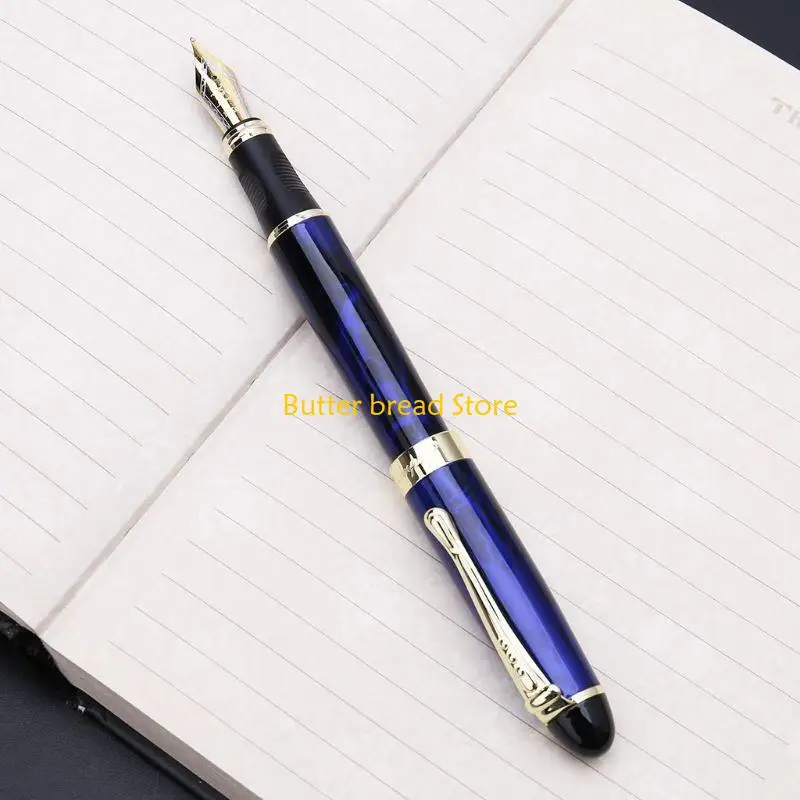W89C Jinhao X450 Luxury Men's Fountain Pen Business Student 0.5mm for Extra Fine Nib