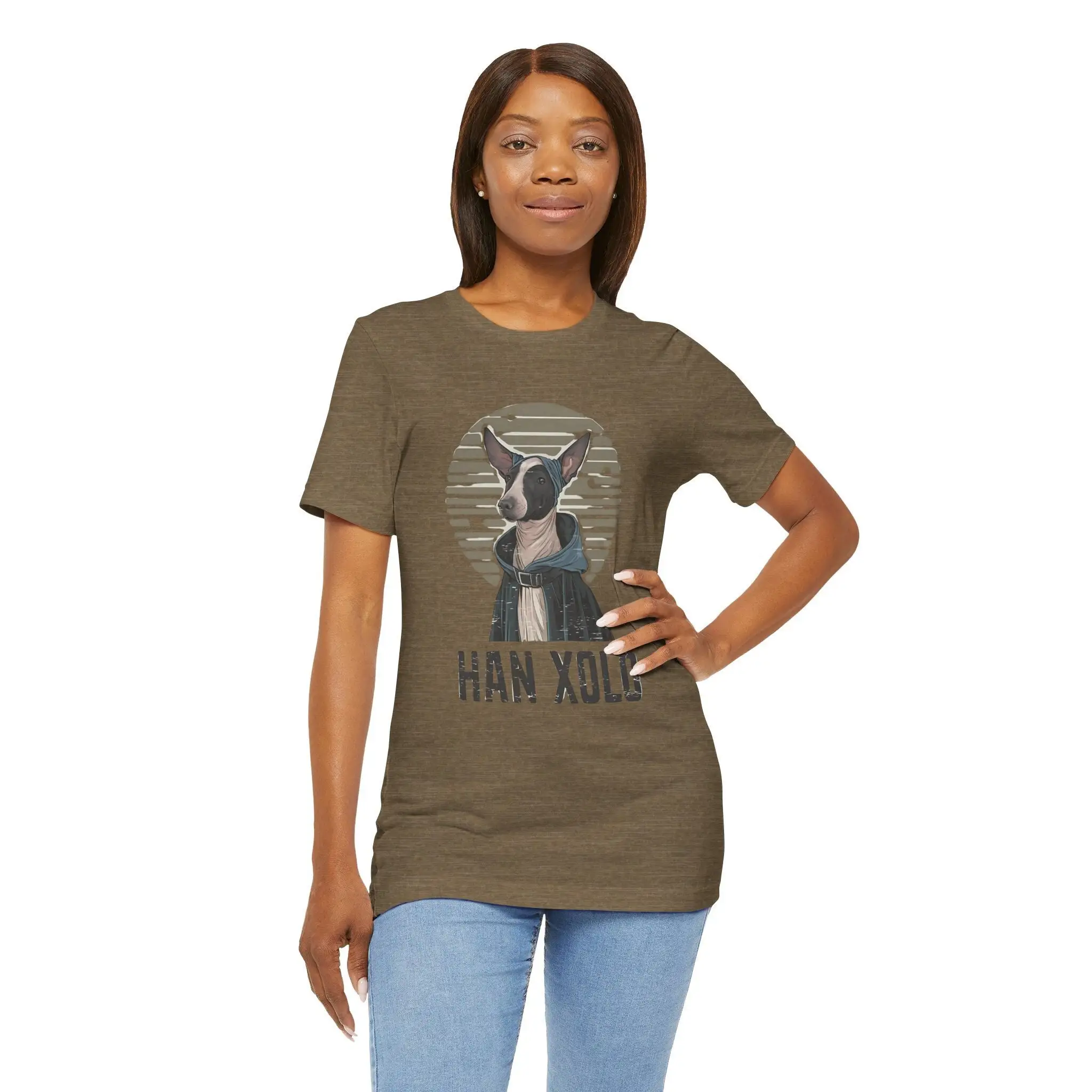 Han Xolo Dog Lovers Galactic T Shirt