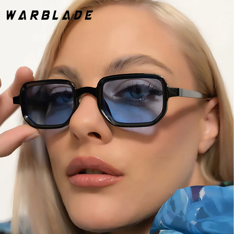 

New Trendy Retro Men Small Square Sunglasses For Women Luxury Brand Design Sun Glasses Summer Traveling Fishing Eyeglasses UV400