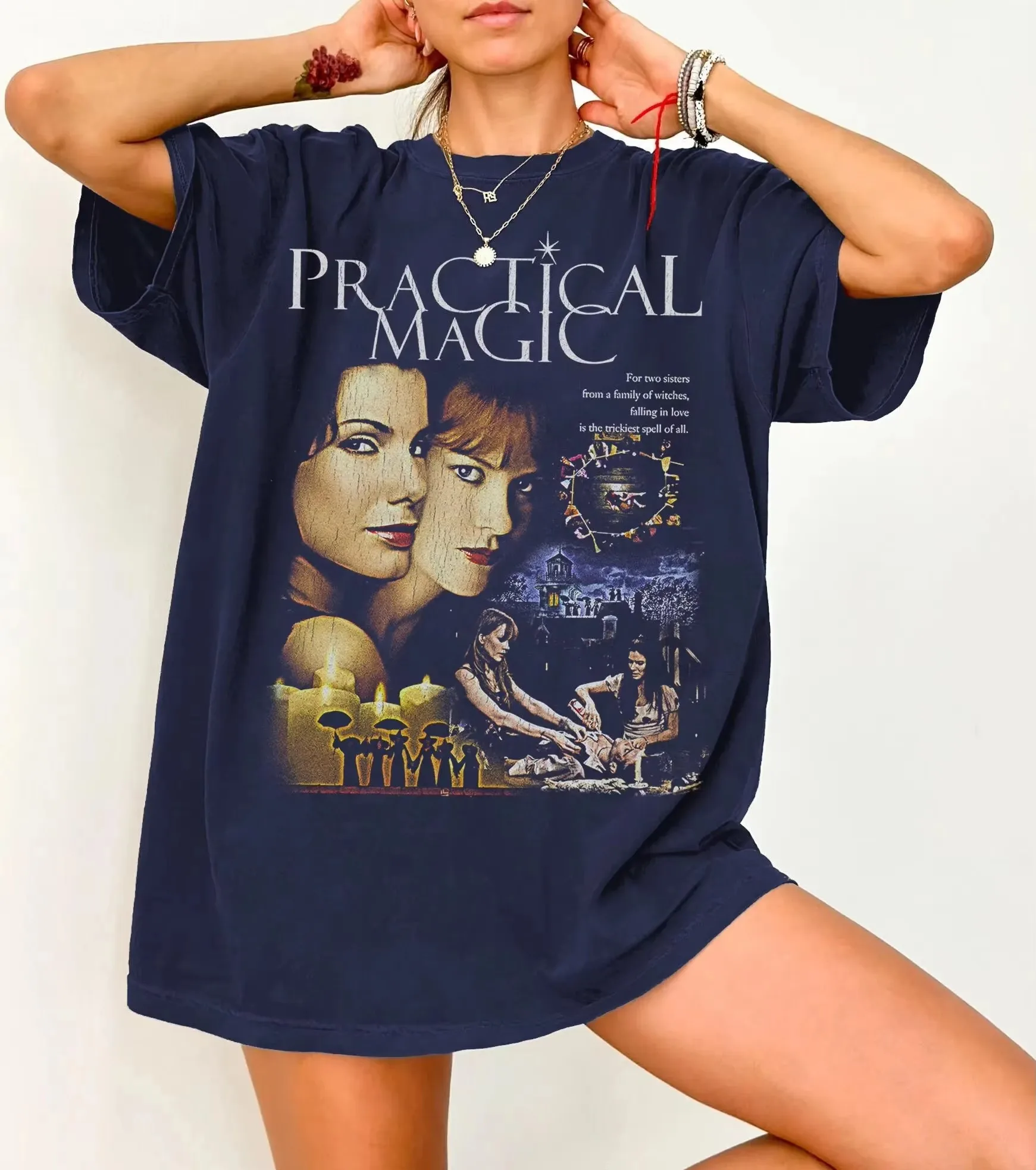 Magical Romance (1998) Theme T-shirt Suitable for Both Men and Women, Summer Pure Cotton Neutral Casual Fashion T-shirt