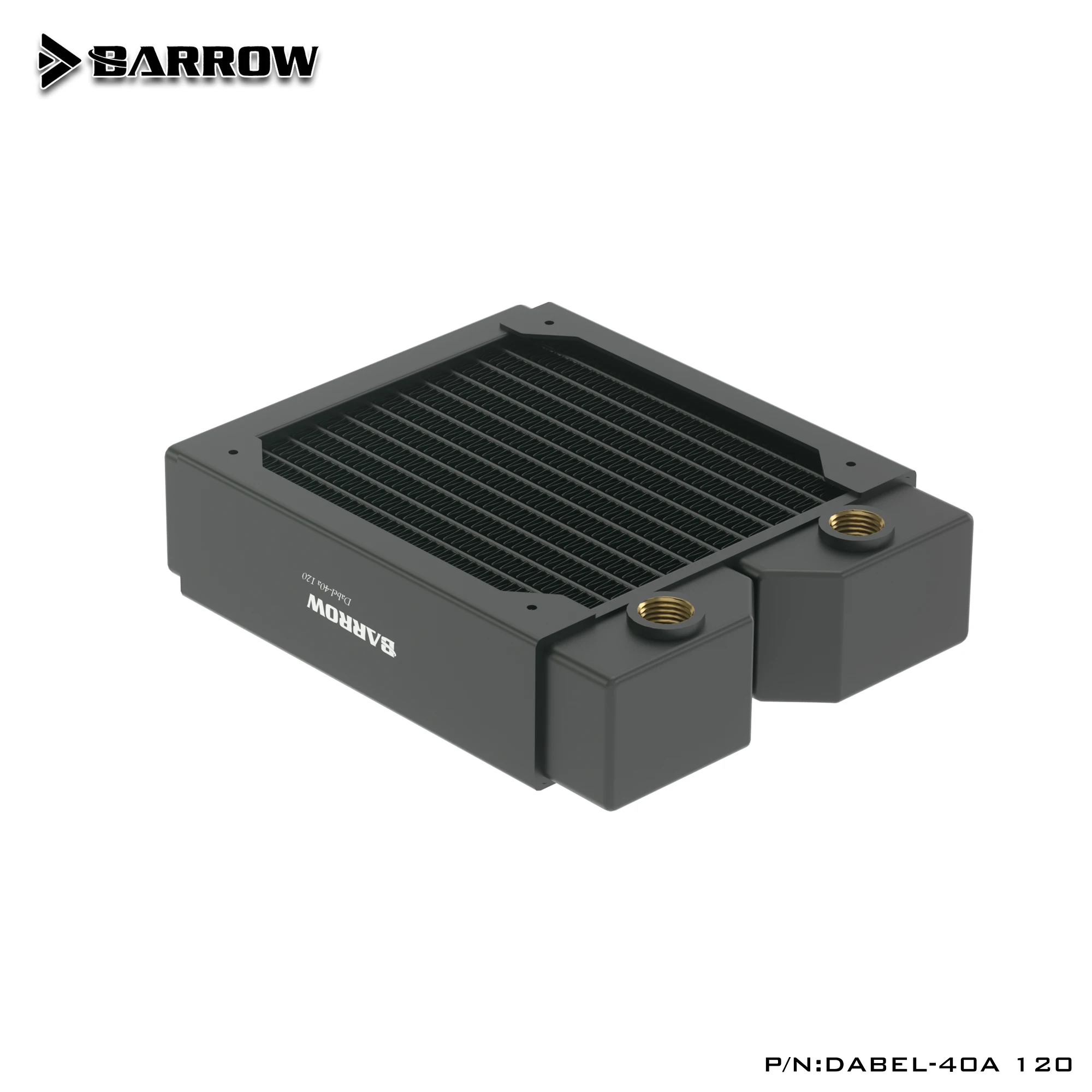 Barrow Copper Radiator 40mm Thickness , Suitable For 120mm Fans, PC water cooling Accessories ,Dabel-40a 240/360/480