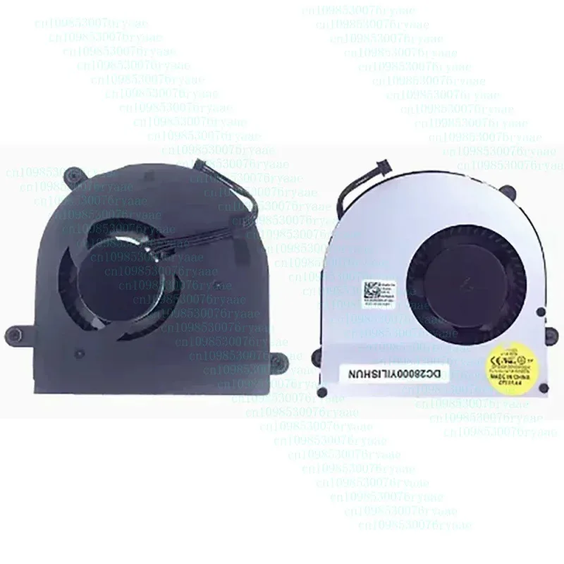 DELL M17X R3 R4 R5 R6 P18E P11E 17R1용 새 CPU 냉각 팬 GPU 팬
