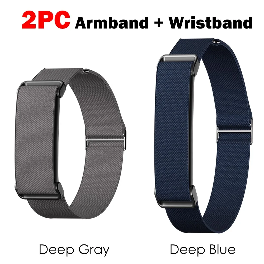 1–2 Stück Nylonband für Google Fitbit Air Strap Biceps Strap Fitness Tracker Ersatzband, verstellbar für Google Fitbit Air Band